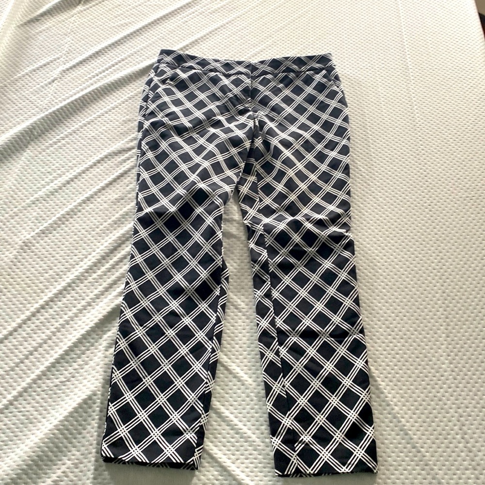 Cute patterned Express Columnist slacks